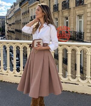 ZARA Limited Edition Wool Blend Midi Skirt NWT Quiet Luxury High Waist
